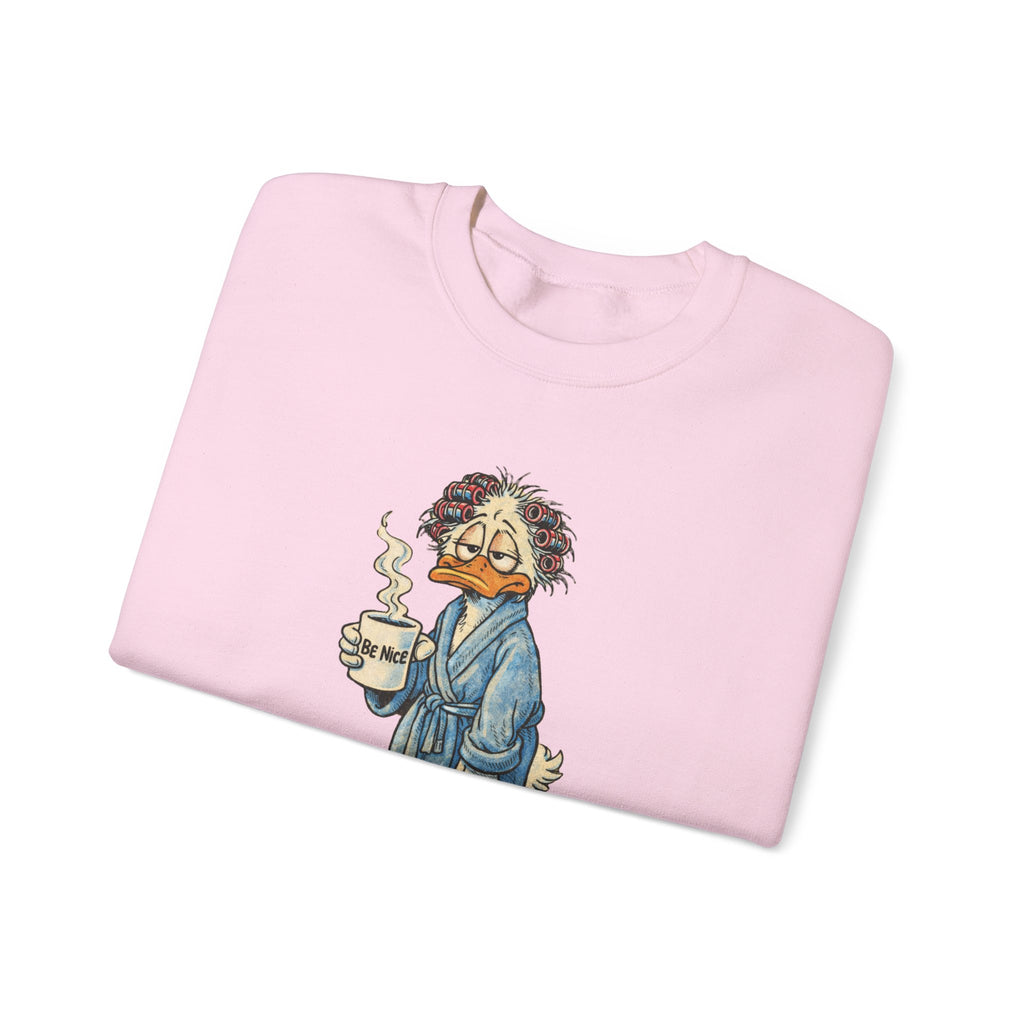 Be Nice. I'm Grieving. Unisex Heavy Blend™ Crewneck Sweatshirt