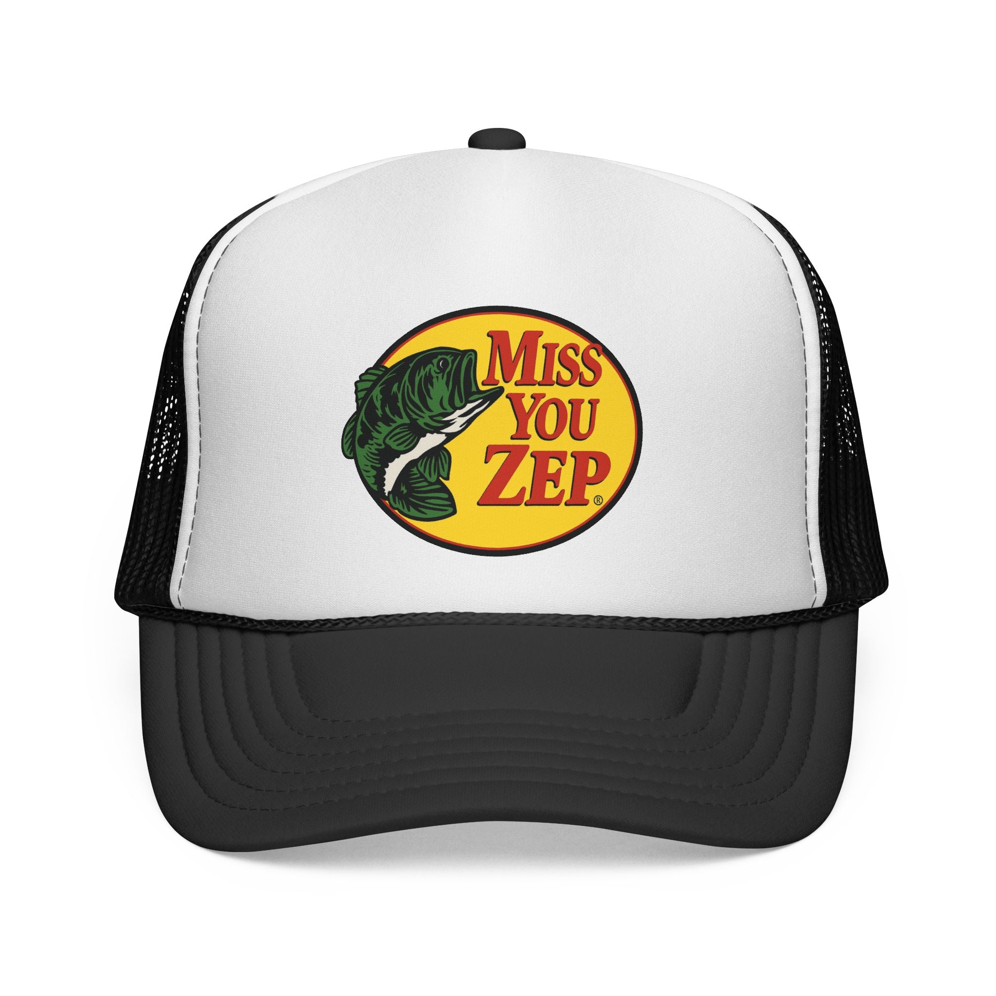 Trucker Cap — "Miss You Zep" Memorial Fishing Hat