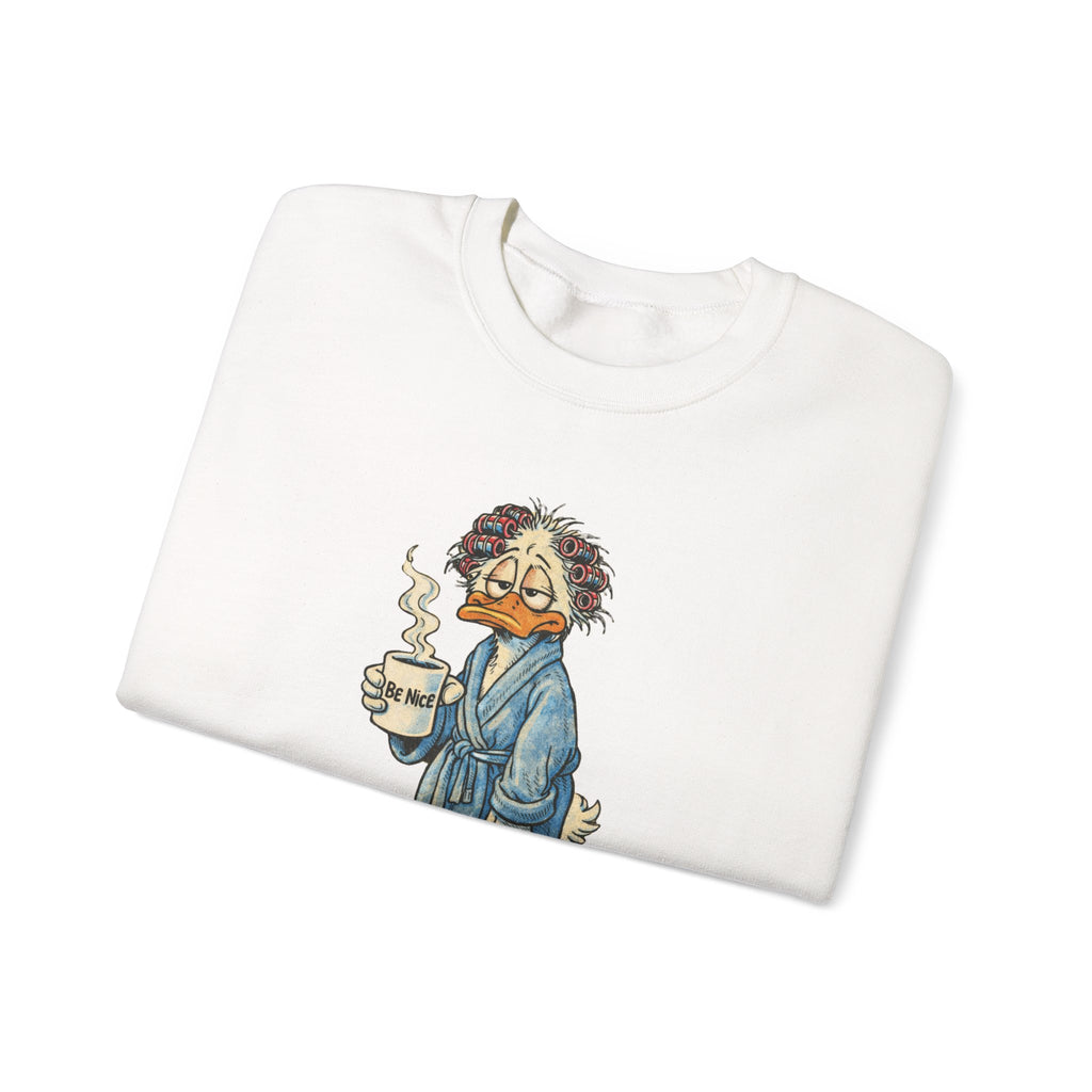 Be Nice. I'm Grieving. Unisex Heavy Blend™ Crewneck Sweatshirt