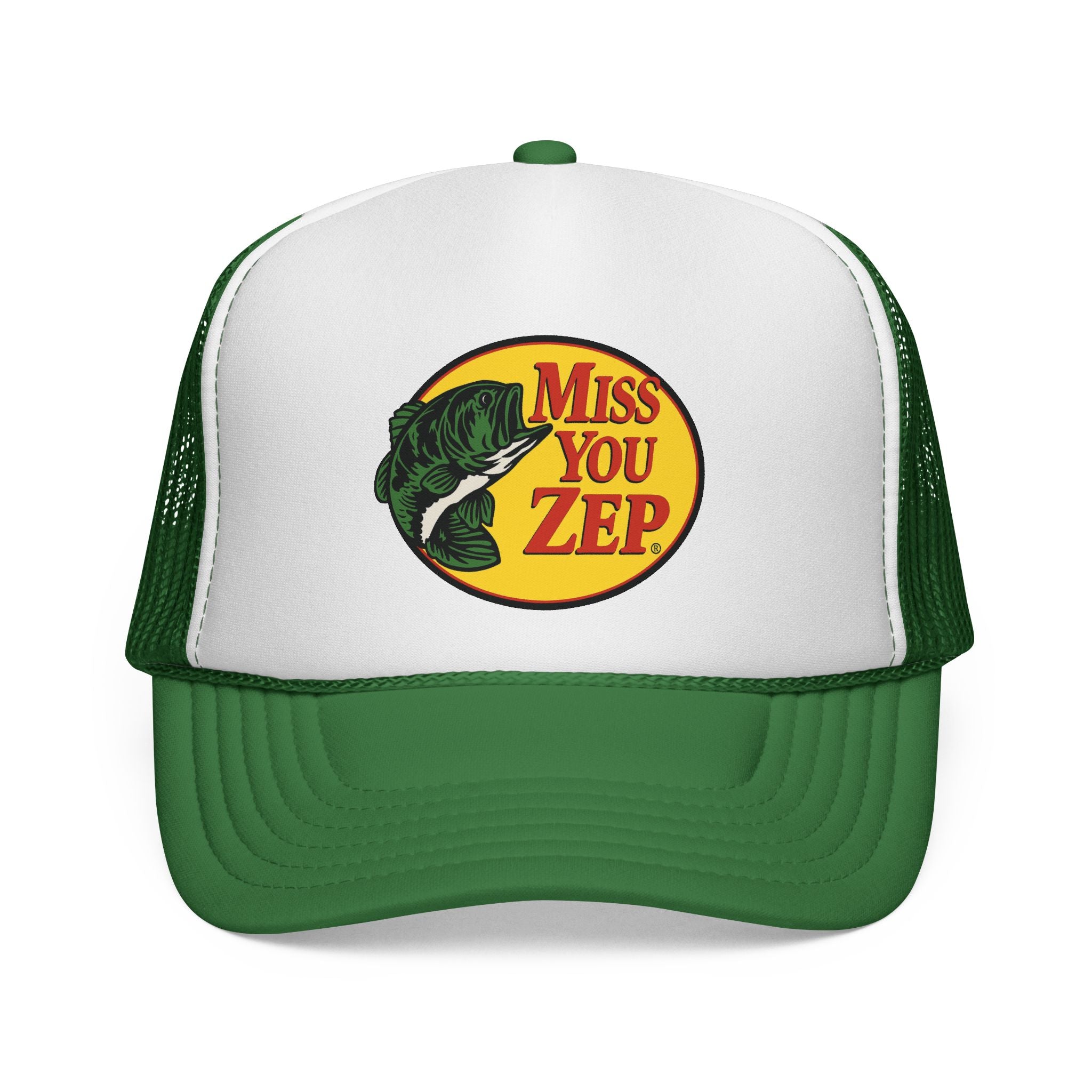 Trucker Cap — "Miss You Zep" Memorial Fishing Hat