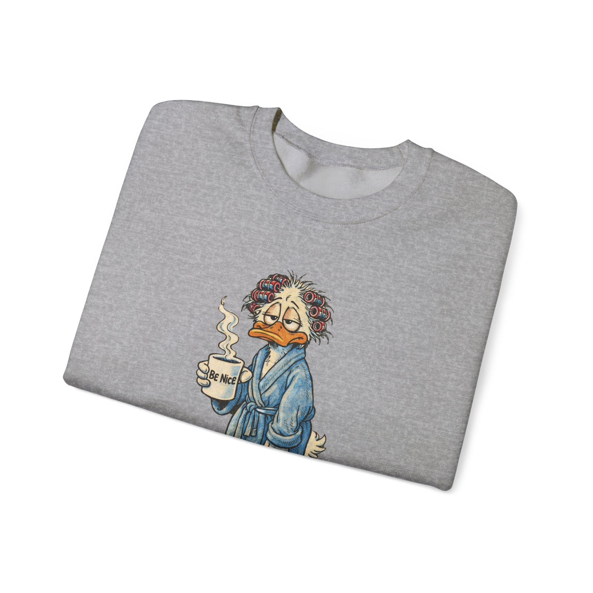Be Nice. I'm Grieving. Unisex Heavy Blend™ Crewneck Sweatshirt