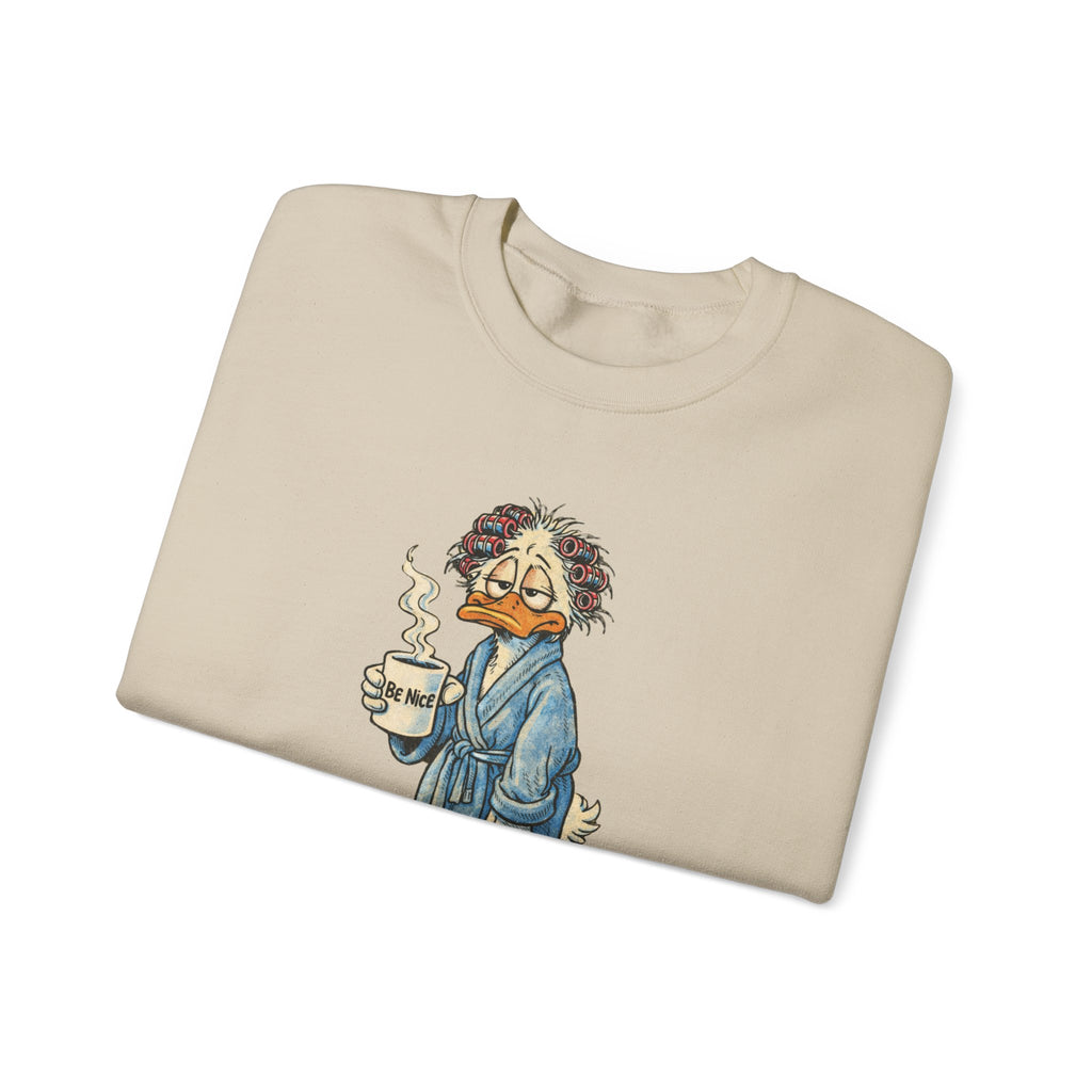 Be Nice. I'm Grieving. Unisex Heavy Blend™ Crewneck Sweatshirt