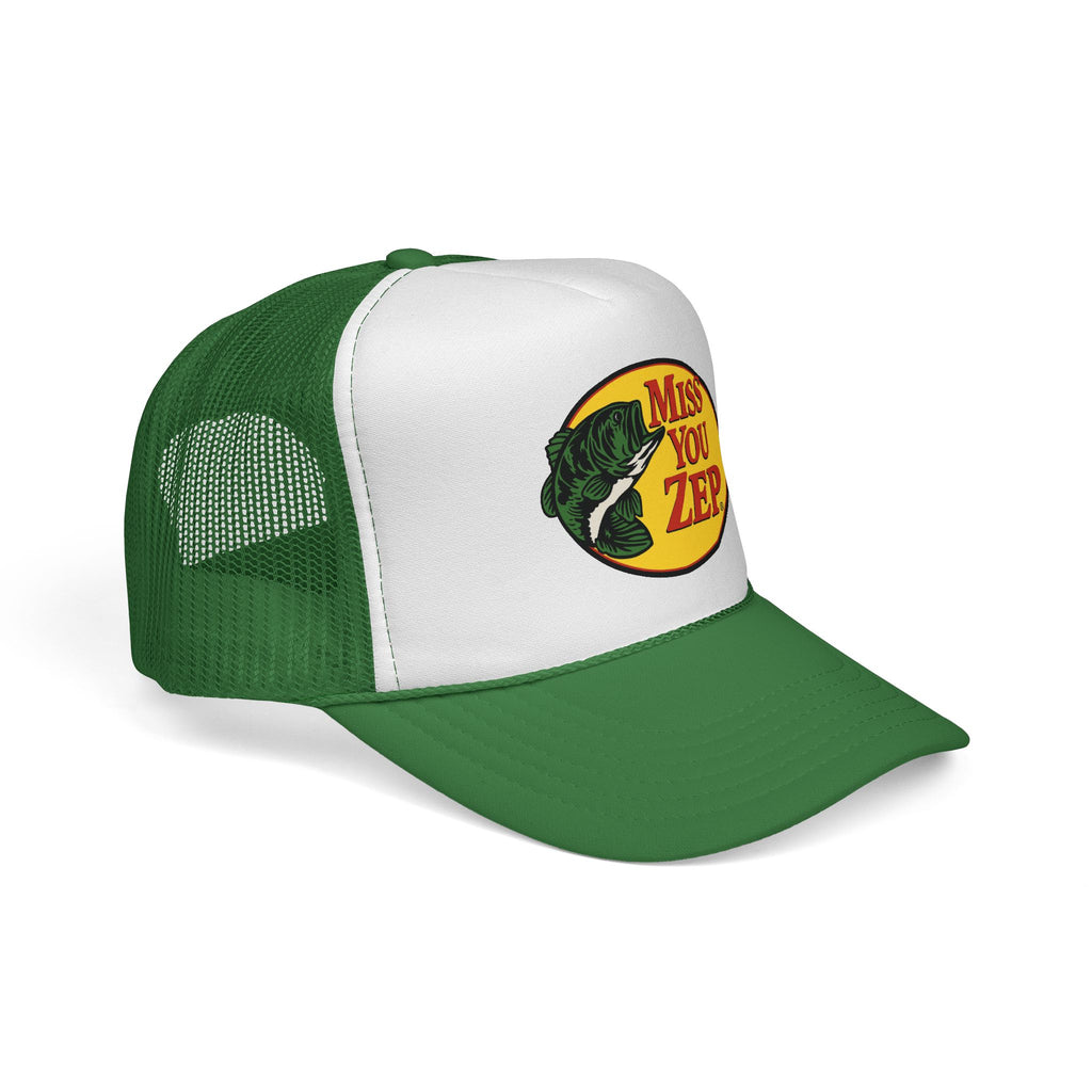 Trucker Cap — "Miss You Zep" Memorial Fishing Hat