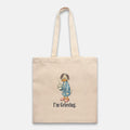 Be Nice. I'm Grieving. Tote Bag Heavy