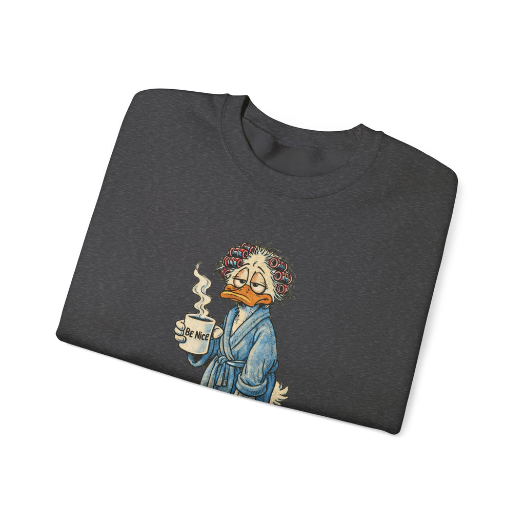 Be Nice. I'm Grieving. Unisex Heavy Blend™ Crewneck Sweatshirt