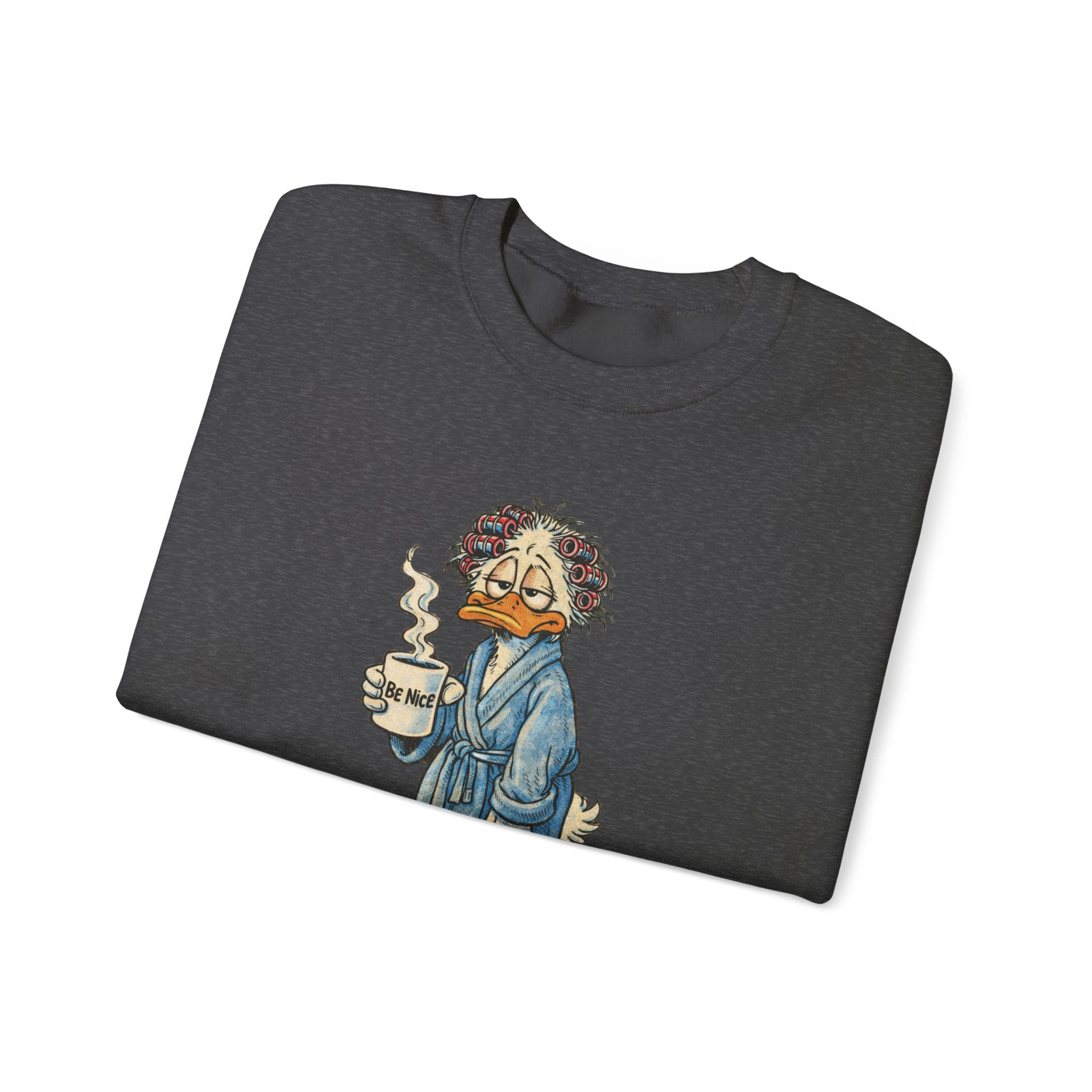 Be Nice. I'm Grieving. Unisex Heavy Blend™ Crewneck Sweatshirt