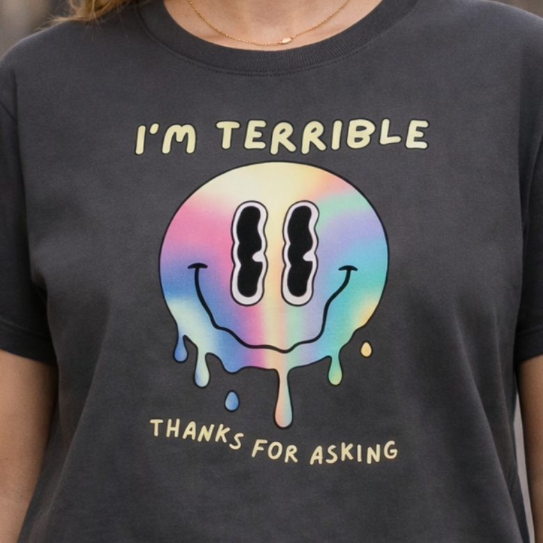 "I’m Terrible, Thanks for Asking"- Women’s Boxy Tee